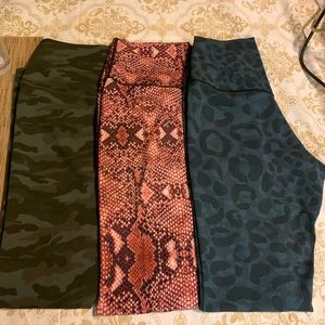 Colorful koala leggings lot (Med)